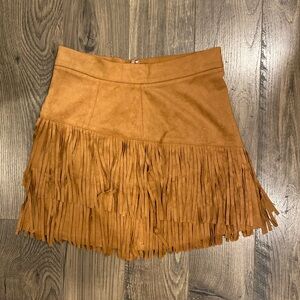 Fringe skirt